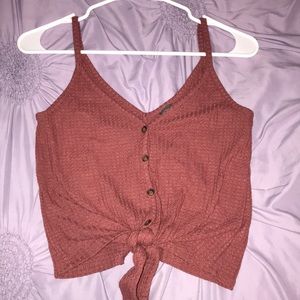 button up tank top